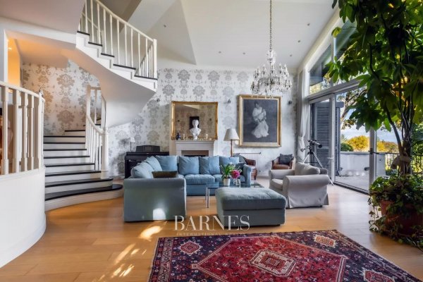 Sustainable Luxury Home with Panoramic City View, Private Garden, Indoor Pool, and Garage