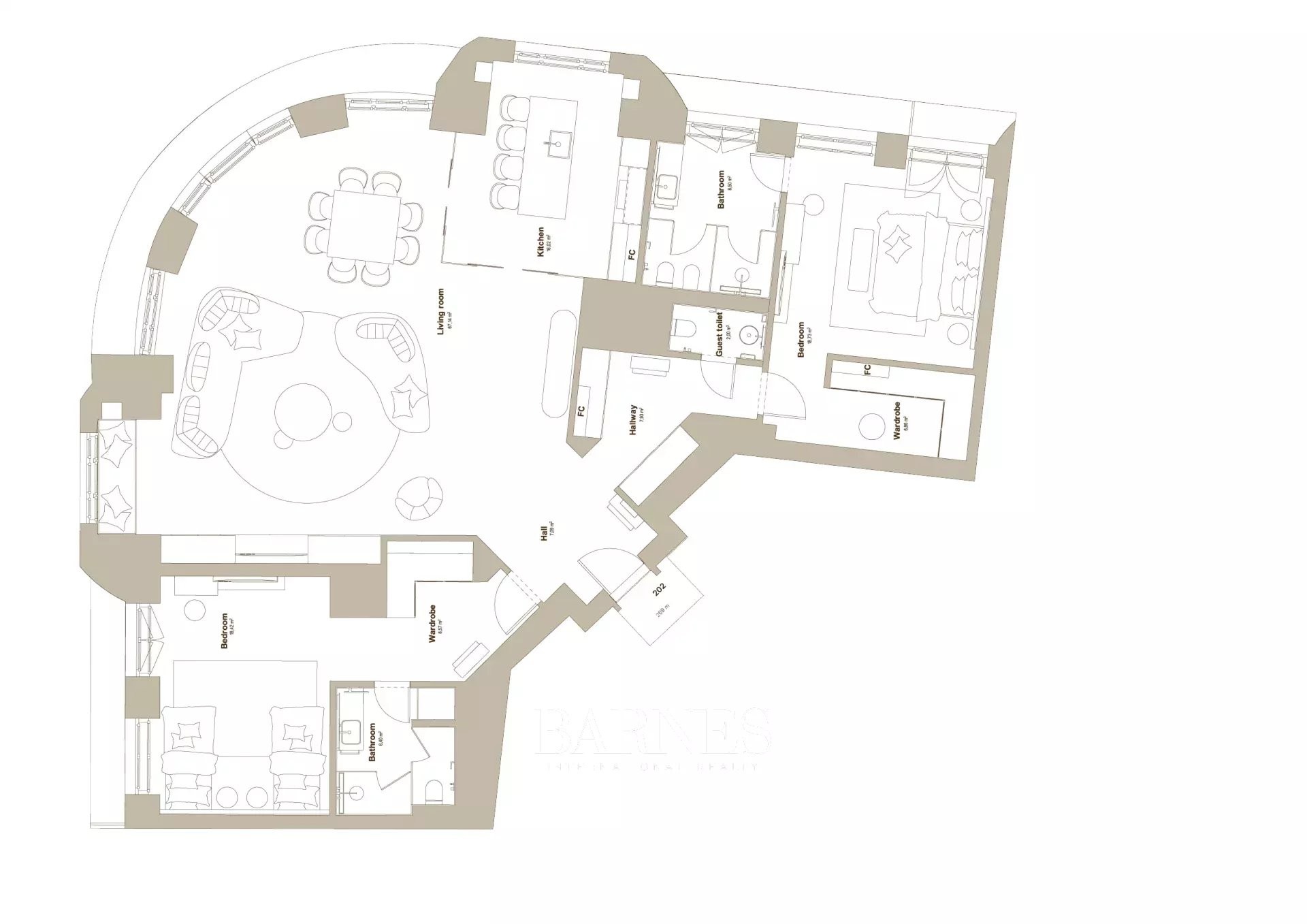 Dorottya Residences – A202 - picture 2