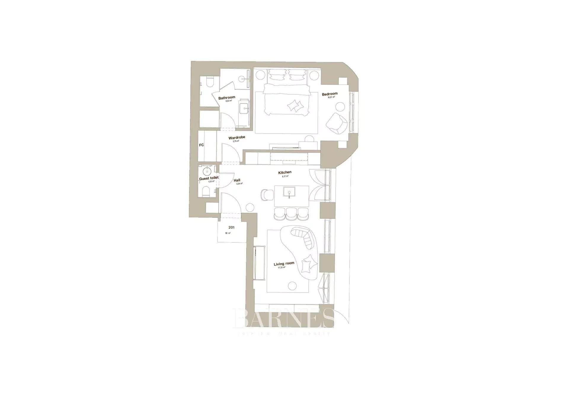 Dorottya Residences – A201 - picture 2