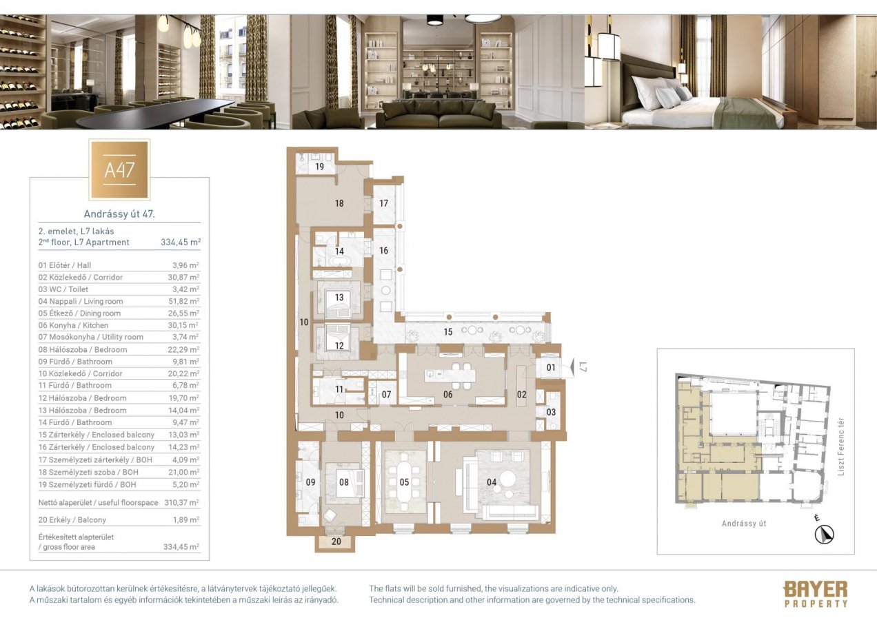 Appartement Budapest VI. kerülete - picture 12