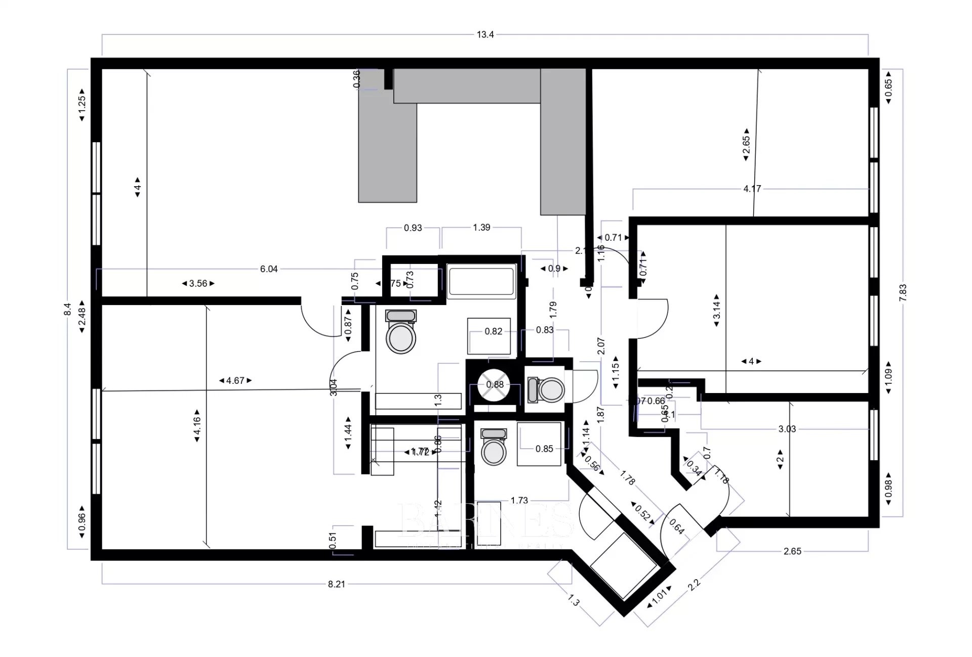 Eladó lakás a Németvölgyi úton: luxus, 3 hálós + dolgozós lakás villakörnyezetben - picture 2