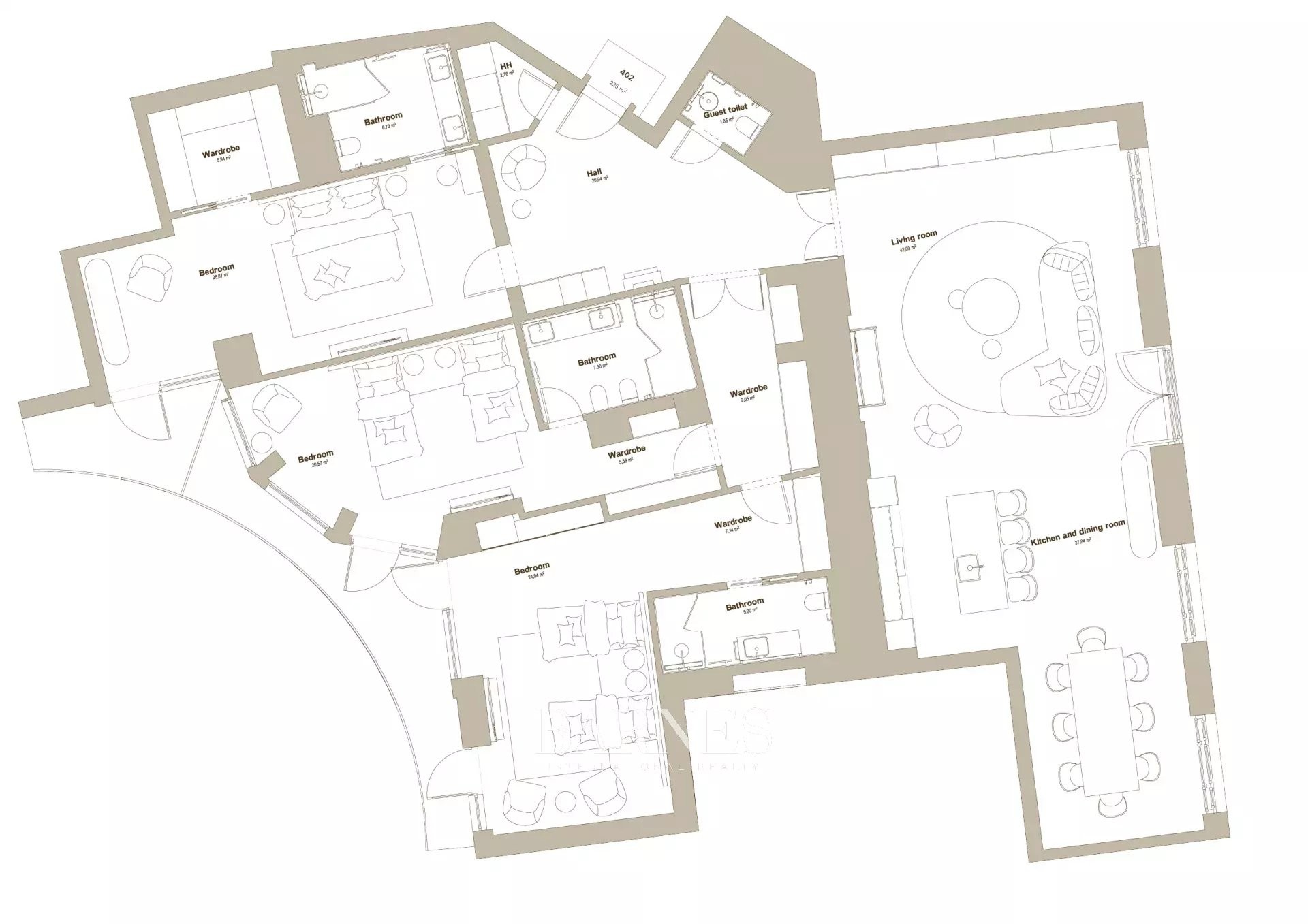 Dorottya Residences – A402 - picture 2