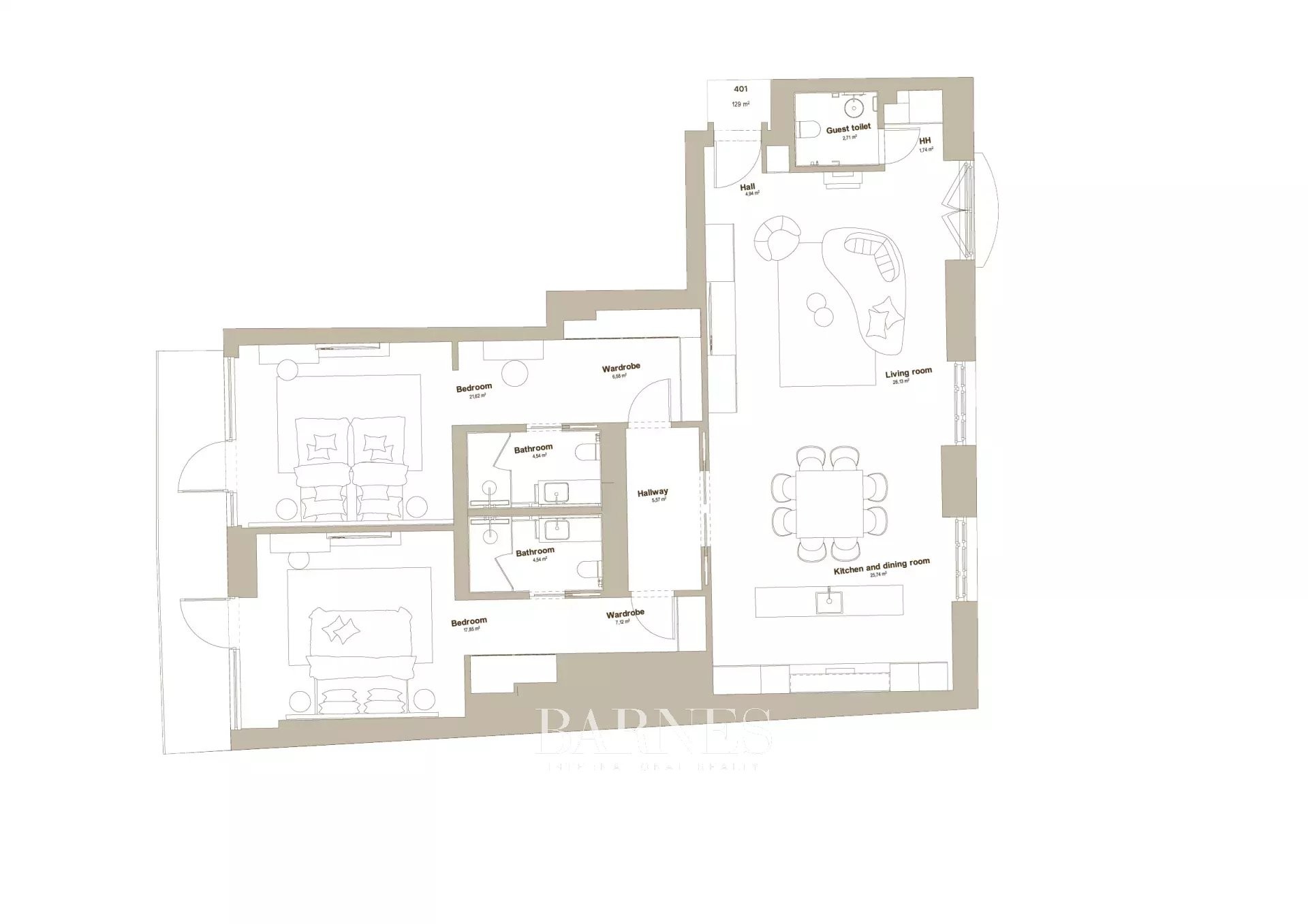 Dorottya Residences – A401 - picture 2