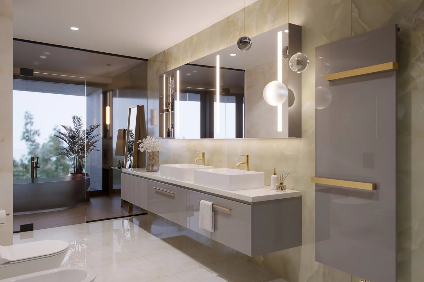 Turnkey luxury panoramic family villa in XII. District - picture 12