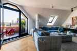 Modern apartment with terrace, panoramic view near Abdrássy út and Kodály körönd - picture 7 title=