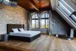 Autentikus loft lakást, dunai panorámával