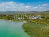 Balatonra panorámás exkluzív otthon