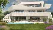 Unfinished minimal-style, panoramic luxury villa for sale in XI. district
